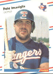 1988 Fleer Baseball Cards      470     Pete Incaviglia